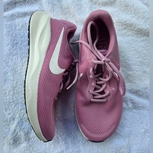 Nike Women's Pink‎ and White Athletic Shoes